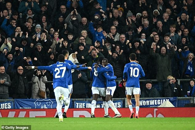 The Toffees had not scored at all in their previous four matches before hitting Wolves for four