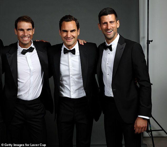 The Big Three of Rafael Nadal, Roger Federer and Novak Djokovic are widely regarded as the greatest players of all time