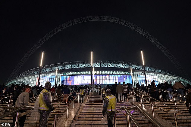 The FA finds itself in the same position as last year when it decided not to light the Wembley arch in Israel's colors following Hamas attacks.