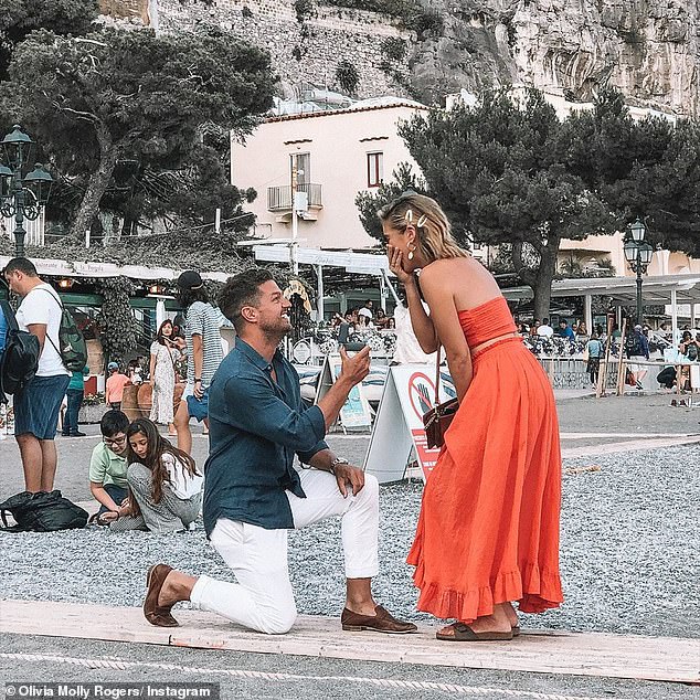 Justin McKeone proposes to former Miss Universe Australia Olivia Molly Rogers