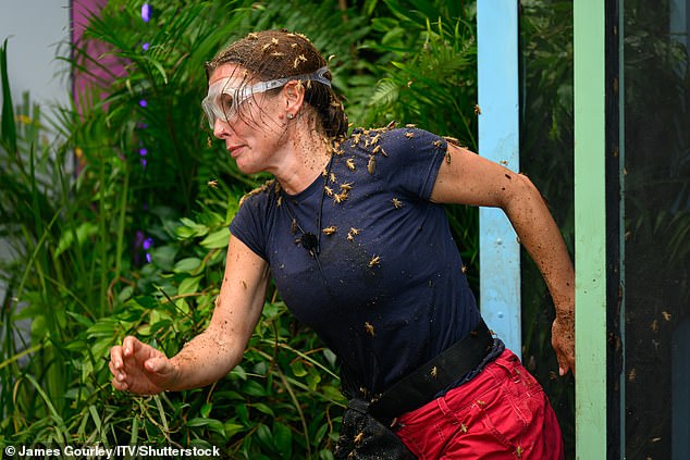 Judi sweetly nodded to Wayne's supportive side - after he left Coleen tearful over a message sent to her in the jungle