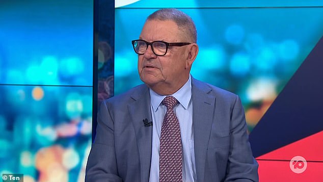 Conservative commentator Steve Price (pictured) didn't mince his words when he gave his two cents' worth on The Project's Australia Day ban on Monday night