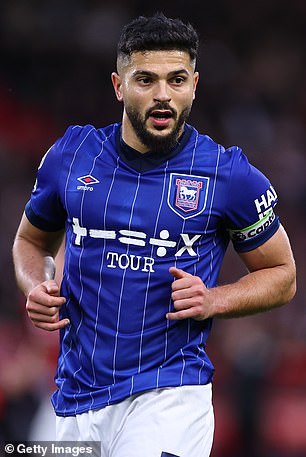 Captain Sam Morsy of Ipswich refused to wear a rainbow armband for religious reasons