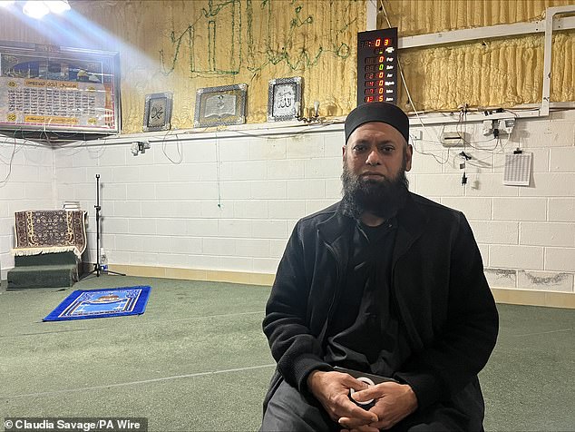 Imam Rashid Munir (pictured) of the Waterford Islamic Center told the Mail that more tests must be carried out on Malika before her body can be released to her mother Alisha Al Katib.