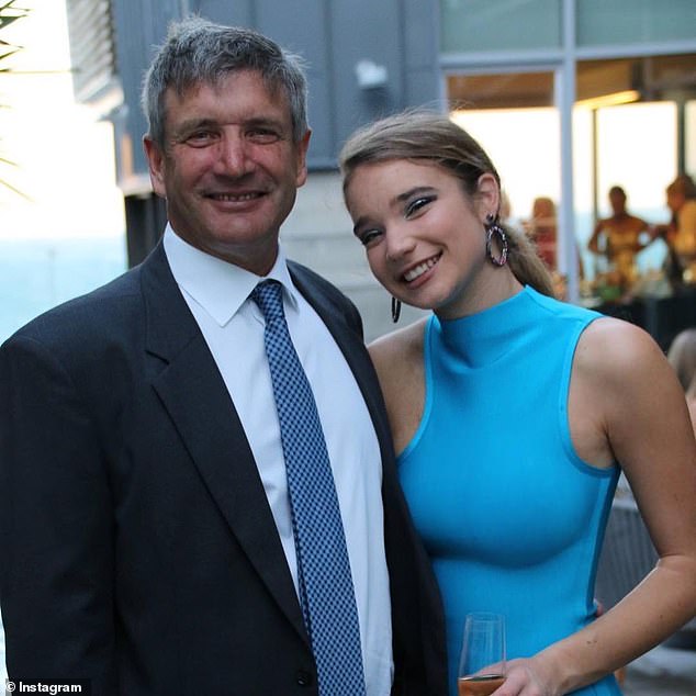 The unnamed source's claims are seemingly supported by the fact that Grace and Sasha are no longer following Armytage on Instagram. Richard is pictured with daughter Sasha