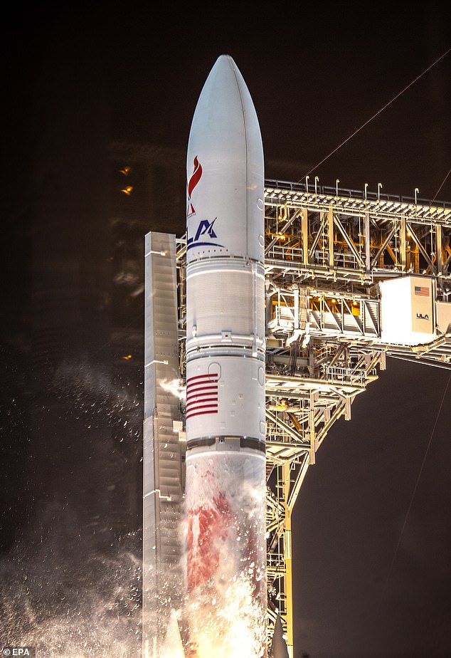 A NASA rocket launch in January this year. The Artemis mission to return to the moon was accomplished during newly elected President Donald Trump's first term. The delay is attributed to several issues that emerged during the first Artemis test flight