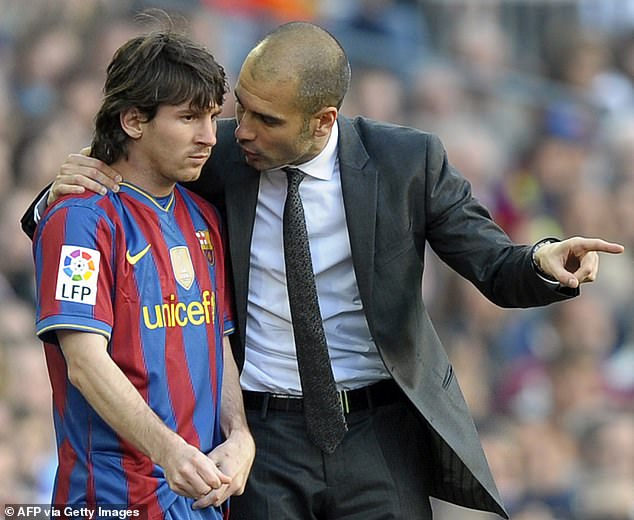 He named Pep Guardiola as one of the two most important influences on his football career