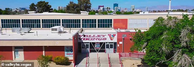 He was the head football coach at Valley High School in Las Vegas