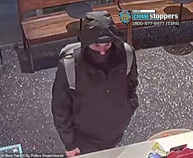 Angry social media users flooded UHC's social media posts with accusations about how their claims were denied. In the photo: the suspected shooter at a Starbucks just before the shooting