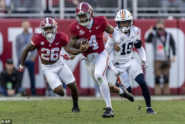 Alabama currently has an 86 percent chance of making this year's College Football Playoff