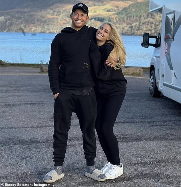 The pair are currently filming their new Kardashian-style reality show for the BBC called Escape to Pickle Cottage - the name of her £1.2million home in Essex.