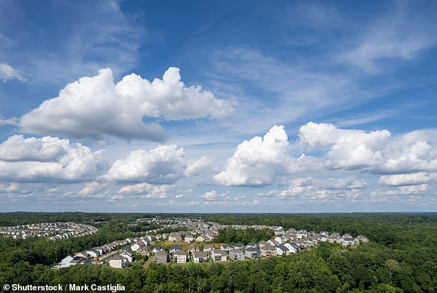 The increase has been driven by rising prices, limited supplies and changing homeowner preferences (top view of the Fort Mill, South Carolina community)