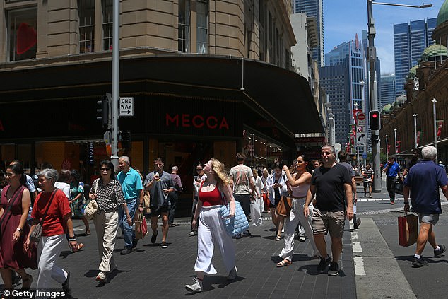 Australia's economy grew by just 0.8 percent in the year to September