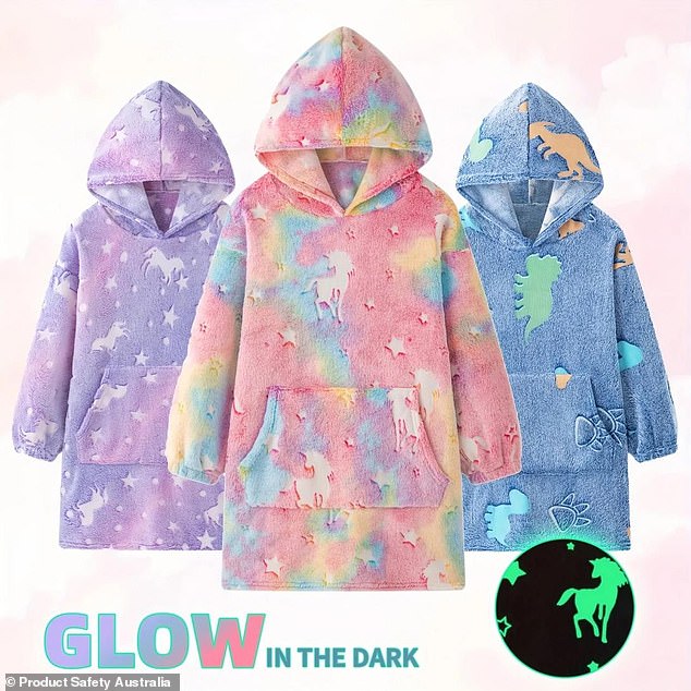 A range of hoodies sold on Temu that glow in the dark have been recalled after a child was injured wearing one. They pose a risk of burns