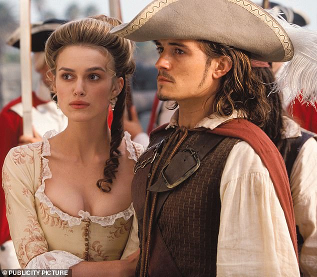 Ms Knightley rose to fame with roles in the first of the Pirates Of The Caribbean series and Love Actually at the age of 17