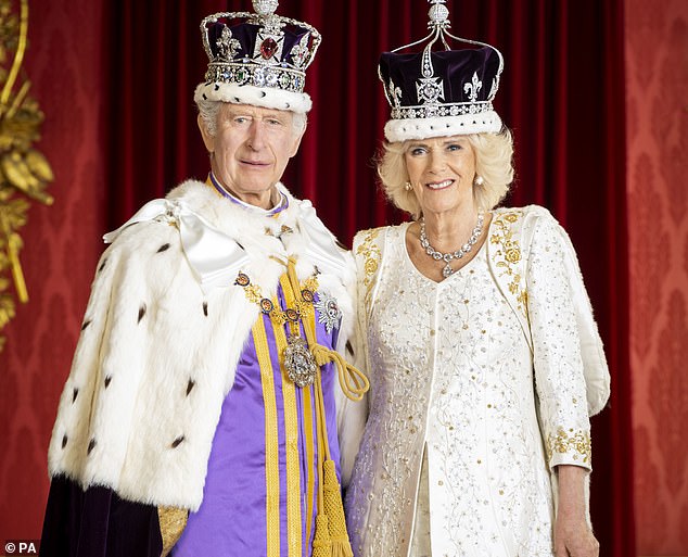 1733622396 547 King Charles and Queen Camilla pose casually in the gardens