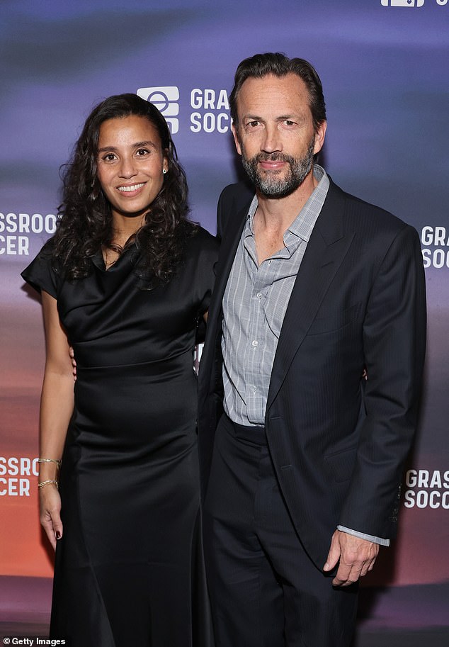 The couple walked the red carpet together at the 2024 Grassroot Soccer World AIDS Day Gala at Hall Des Lumieres in New York City. As Shue and Fiebig took their relationship to the next level and made their red carpet debut earlier this week, they coordinated their gala outfits