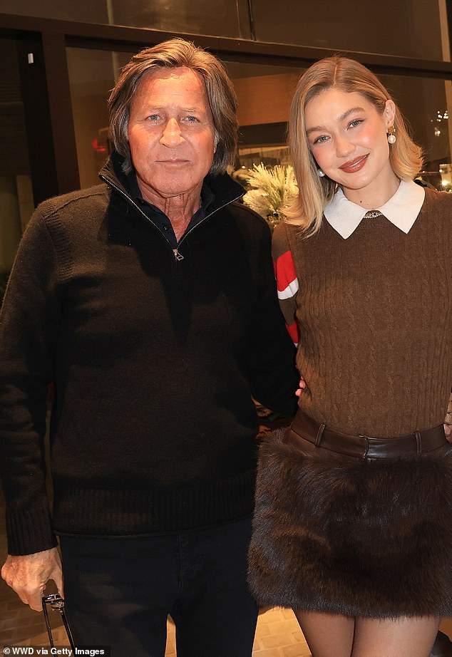 Gigi's 76-year-old father Mohamed Hadid – a luxury real estate developer – also made a special appearance