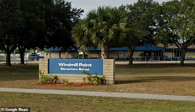 Authorities were initially called to the school after an alarm suggested a possible burglary was underway at Windmill Point Elementary School