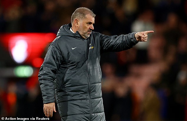 Postecoglou admitted he had received 'immediate feedback' from fans after the defeat at Bournemouth