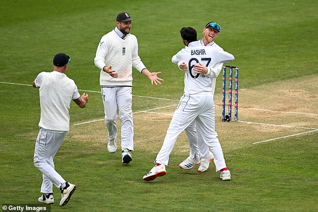 The hosts were dismissed for 259 in Wellington on a memorable day for the tourists