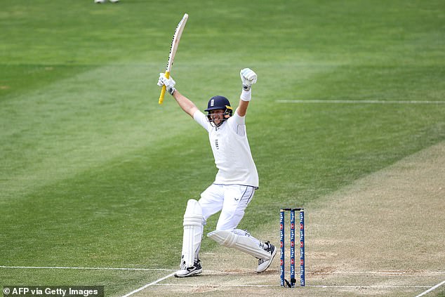 Joe Root completed his 36th Test hundred before falling on 106, allowing England to declare