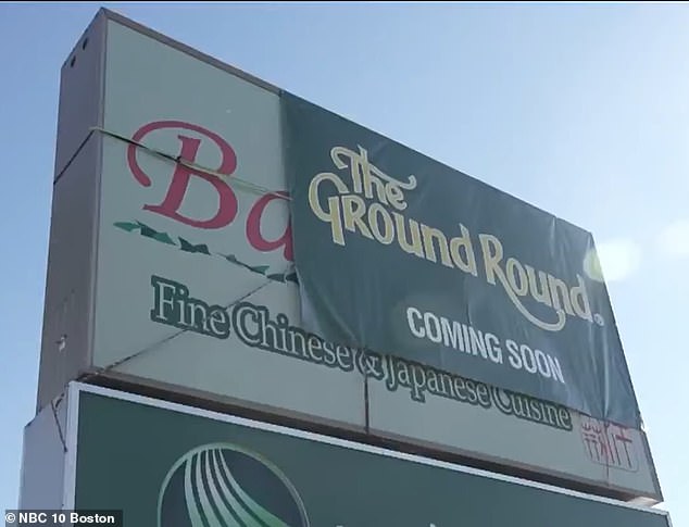 The Ground Round replaces a restaurant that closed in November. The Sheas took over the lease shortly thereafter and began renovation work