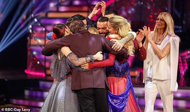 The remaining four couples will take to the dance floor next week for the grand final of the competition