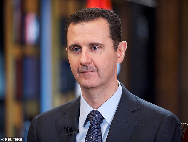 Bashar Al-Assad, pictured, was overthrown on Sunday, ending nearly 24 years of rule over Syria