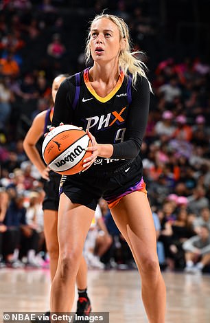 Cunningham is in her sixth season with Phoenix Mercury