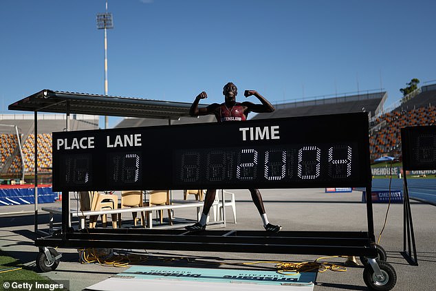 It came after he broke the 56-year-old Australian record and became the fastest 16-year-old in the world in the 200 meters