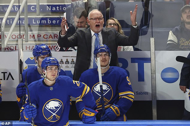 The Sabers face their own potential 14-year playoff drought if they can't reach the postseason this spring. Buffalo has rehired Lindy Ruff, the last coach to lead the Sabers to the playoffs