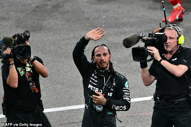 Lewis Hamilton signed off in style from Mercedes with a great drive prior to his switch to Ferrari