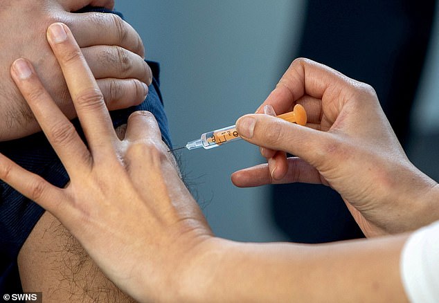 More than 27 million jabs have already been carried out for flu, Covid and RSV in England, but the NHS is urging more people to come forward (file image)