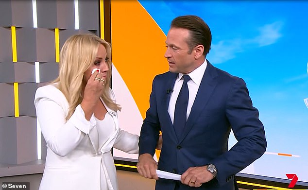 Doran ended his five years at Weekend Sunrise. He made the emotional announcement live at the end of the show late last month