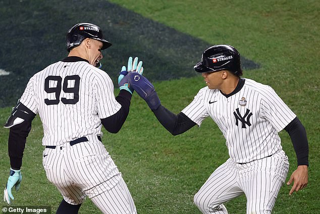 The outfielder was a crucial member of the Yankees' lineup last season under Aaron Judge