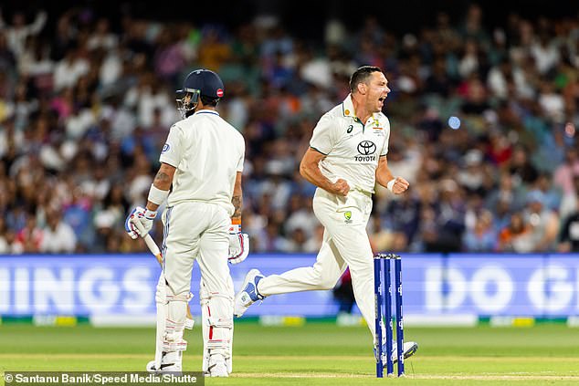 Scott Boland returned to the Australia Test side in place of Hazlewood and took five wickets during the Test