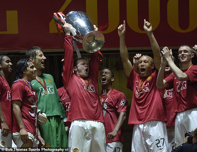 Rooney was part of the Man United team that won the Champions League in Moscow in 2008