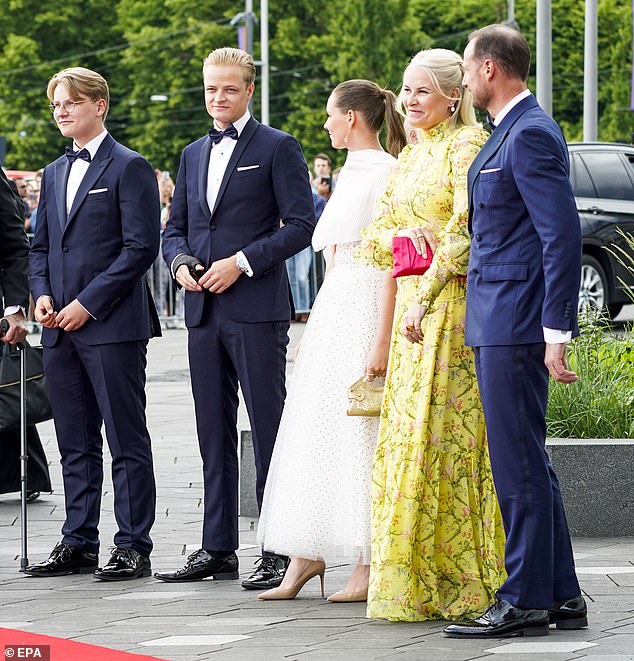 Borg Høiby is the stepson of the heir to the Norwegian throne, Crown Prince Haakon, and the son of Mette-Marit from a previous relationship