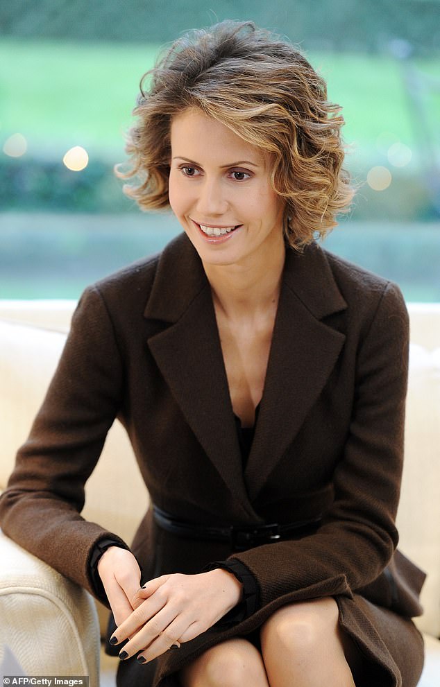 Asma Al-Assad, the London-born doctor's daughter who married into the brutal autocratic dynasty, has grown accustomed to a life of luxury