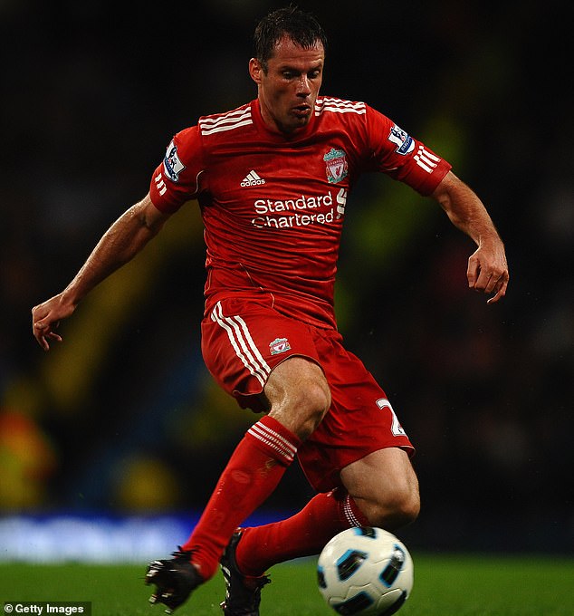 Carragher made 739 appearances for the Reds and won a Champions League trophy with the club