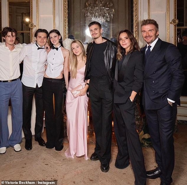 David shares four children – Harper, 13, Brooklyn, 25, Cruz, 19, and Romeo, 22, – with his fashion designer wife Victoria