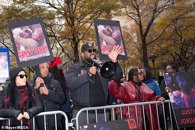 Speaking to the media and later protesters outside the courthouse, Newsome said it was time for 