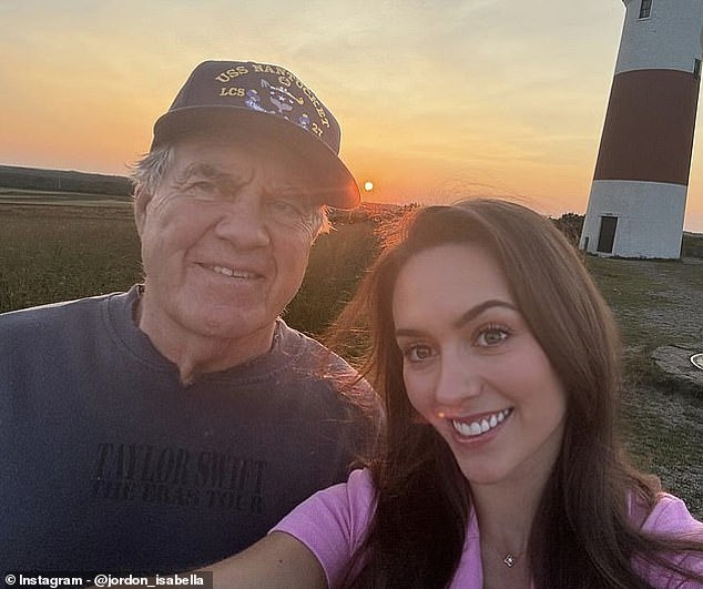 Jordan and Bill, who have a 48-year age gap, have reportedly been dating for a few months, are said to be 'in love' and 'don't care what anyone else thinks'