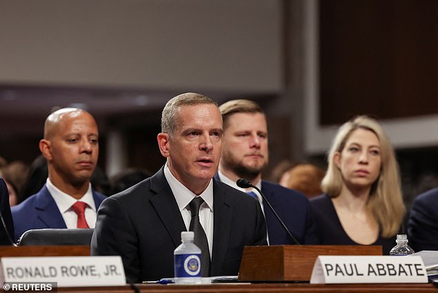 FBI Deputy Director Paul Abbate testifies during a Senate Judiciary Committee hearing on the attempted assassination of Donald Trump, on Capitol Hill in Washington, U.S., July 30, 2024