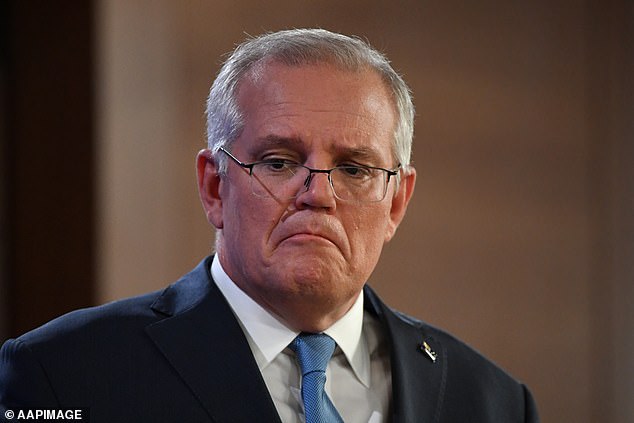 Mr Fletcher was at the center of a text messaging scandal that rocked the previous Liberal government led by former Prime Minister Scott Morrrison (pictured)