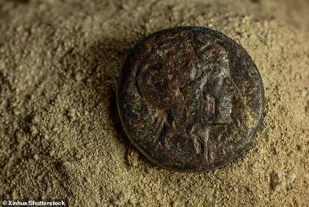 Martinez and her team also found more than 300 coins, many of which were decorated with the image of Cleopatra