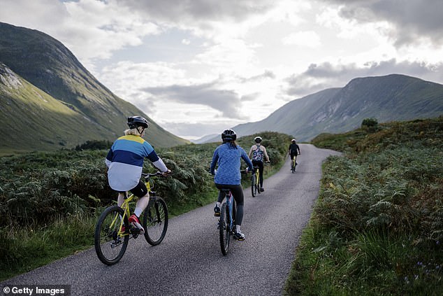 Those who did more moderate to vigorous physical activity than usual on a given day did better in memory tests the next day (stock image)