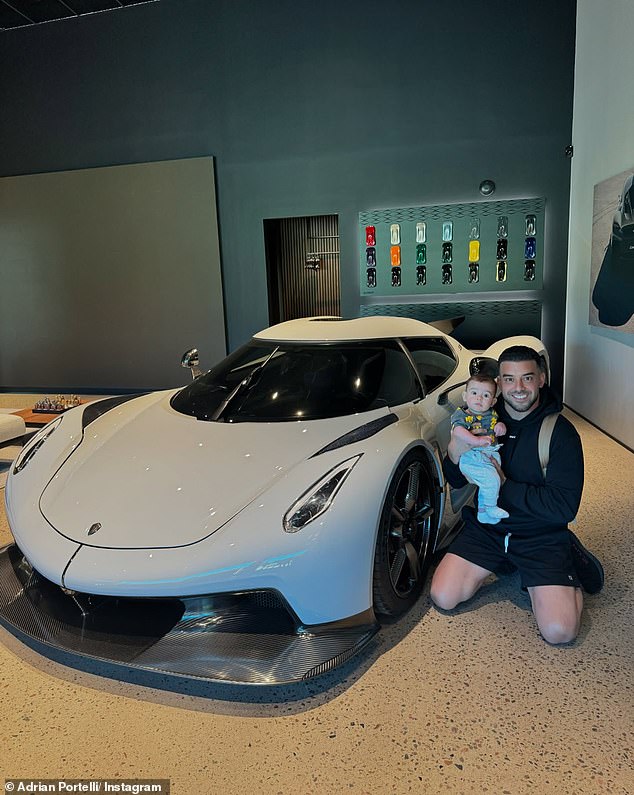 Portelli is a fan of luxury vehicles