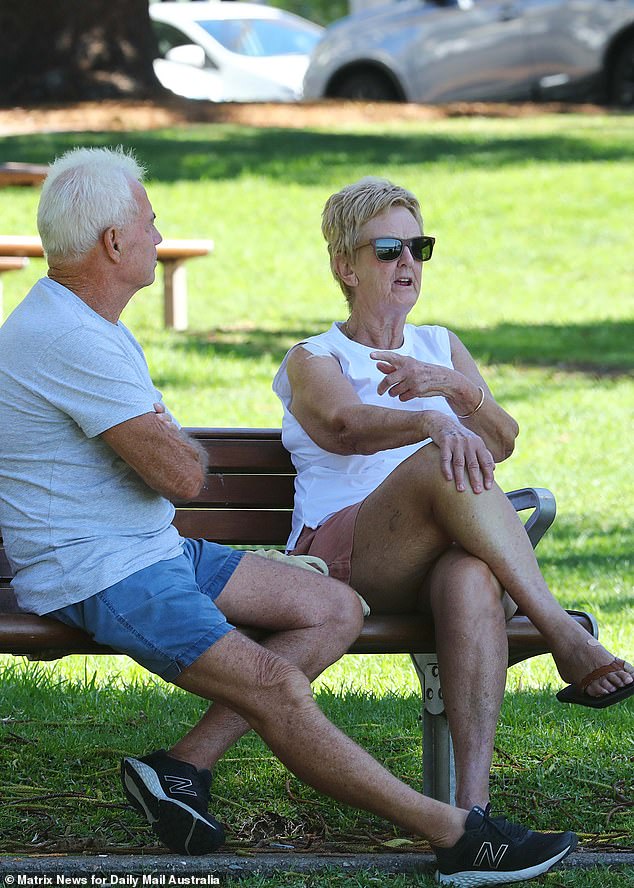 Baby boomer homeowners said to rejoice in a rise in house prices (pictured are voters in Cronulla in Sydney's Sutherland Shire)